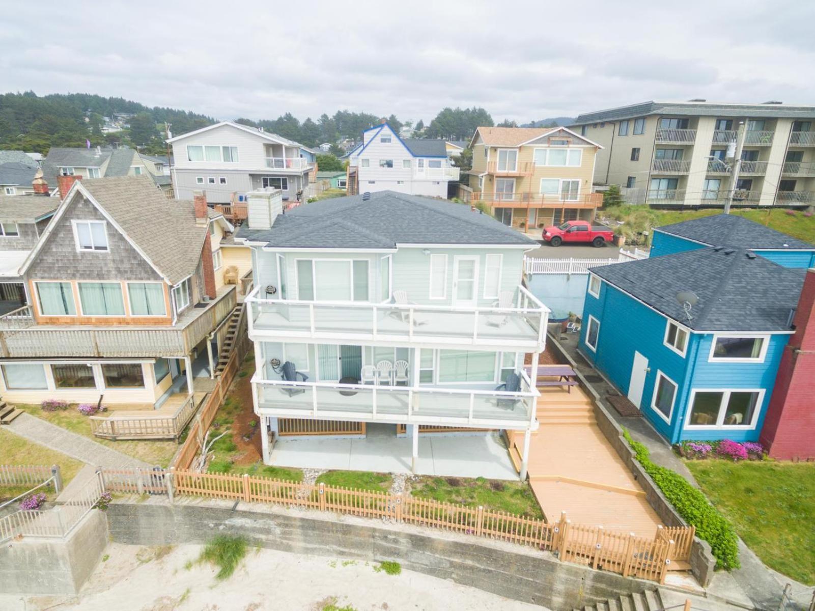 Inlet Beach House Lincoln City Bagian luar foto